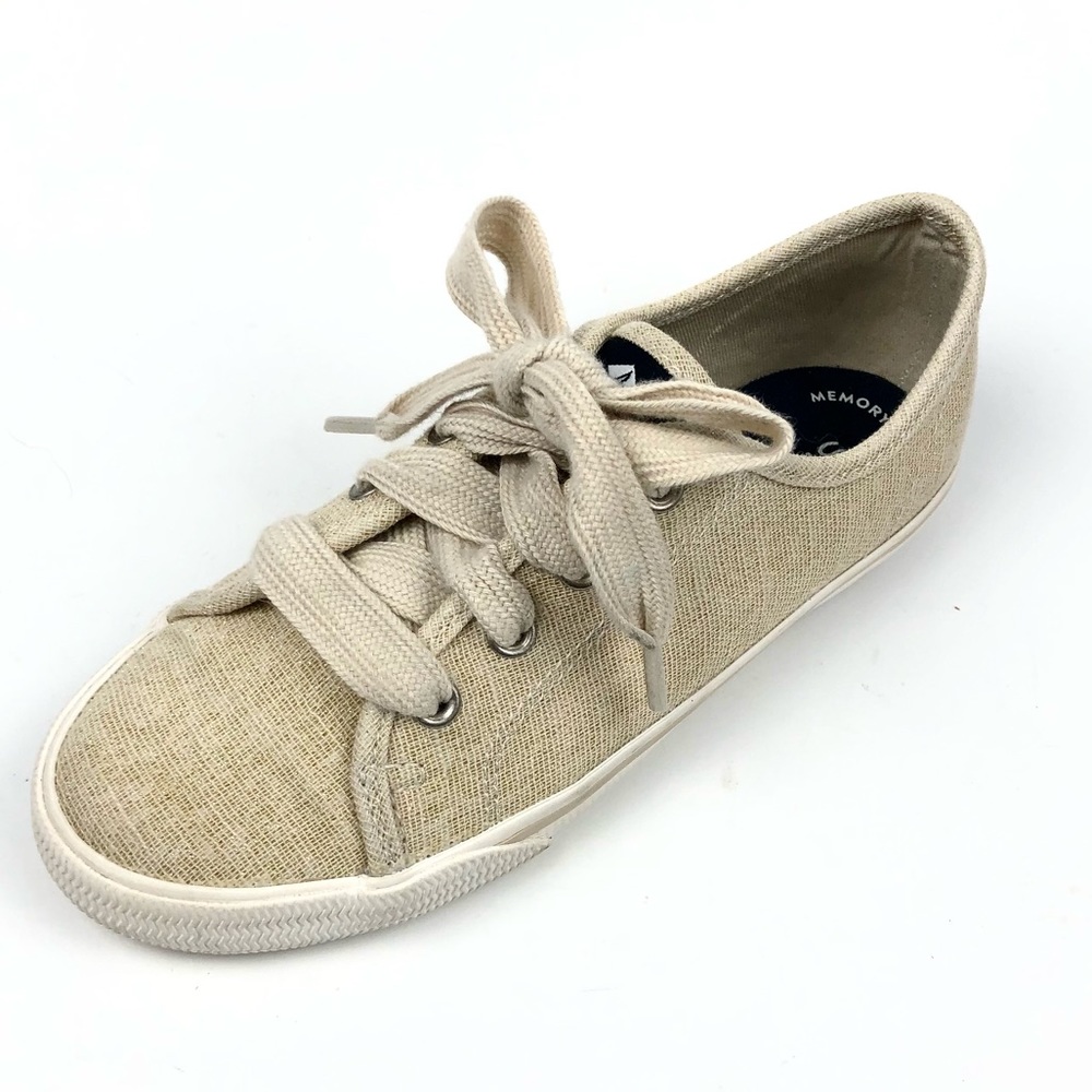 Sperry Girls Top Sider Lounge Lace Up Sneaker Sz 1